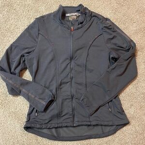 💛Athleta Charcoal Full-Zip Jacket